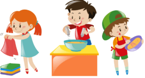 Children-doing-household-chores