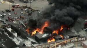 Food packing plant burns
