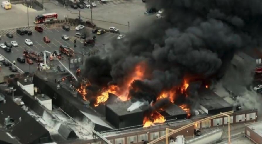 Breaking: Another Food Processing Facility has Caught on Fire.